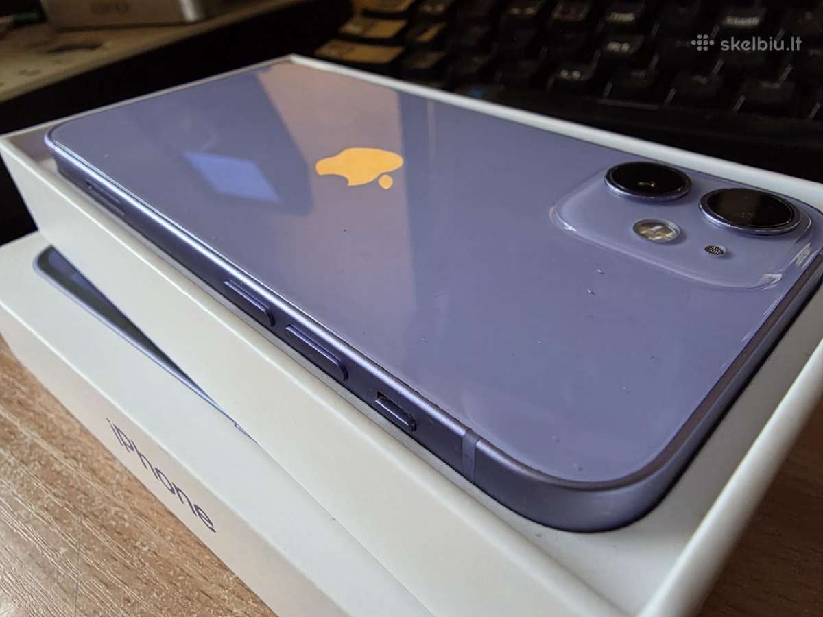 iPhone mini 12 (Utenoje pasiimti) violetinis - nuotraukos Nr. 7