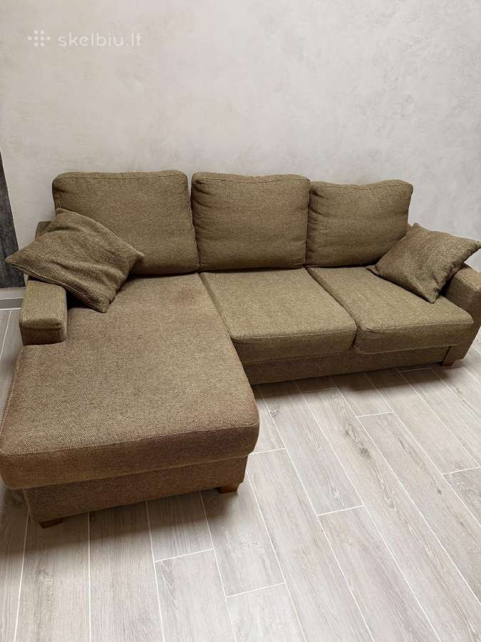 Dutti kampinė sofa, pirkta Isku - nuotraukos Nr. 2