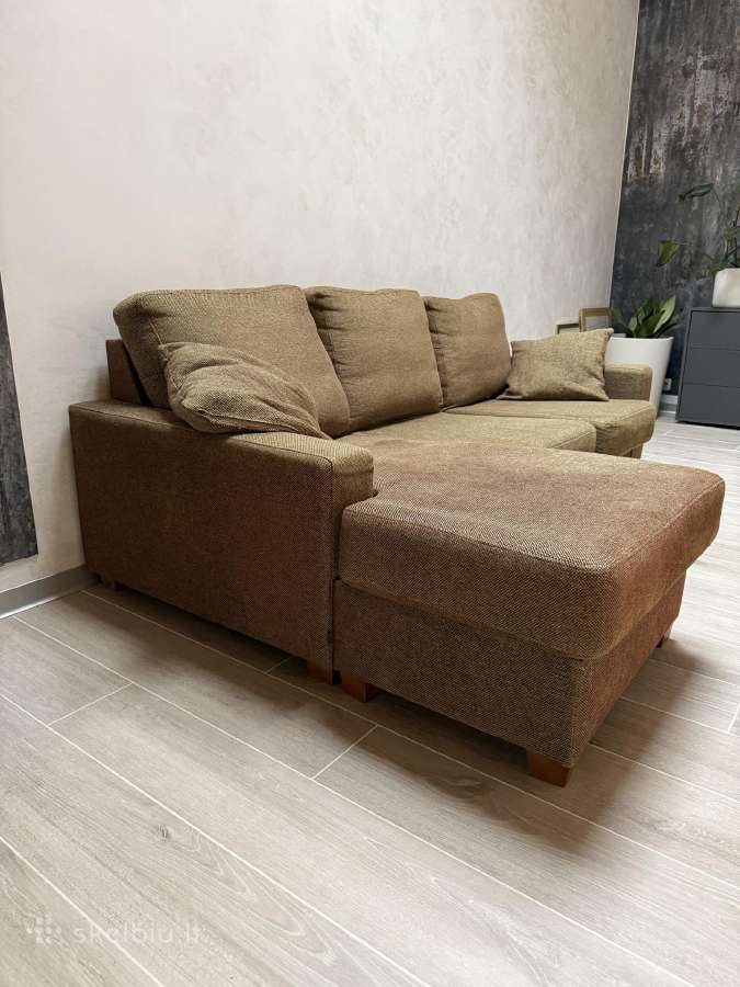 Dutti kampinė sofa, pirkta Isku - nuotraukos Nr. 3
