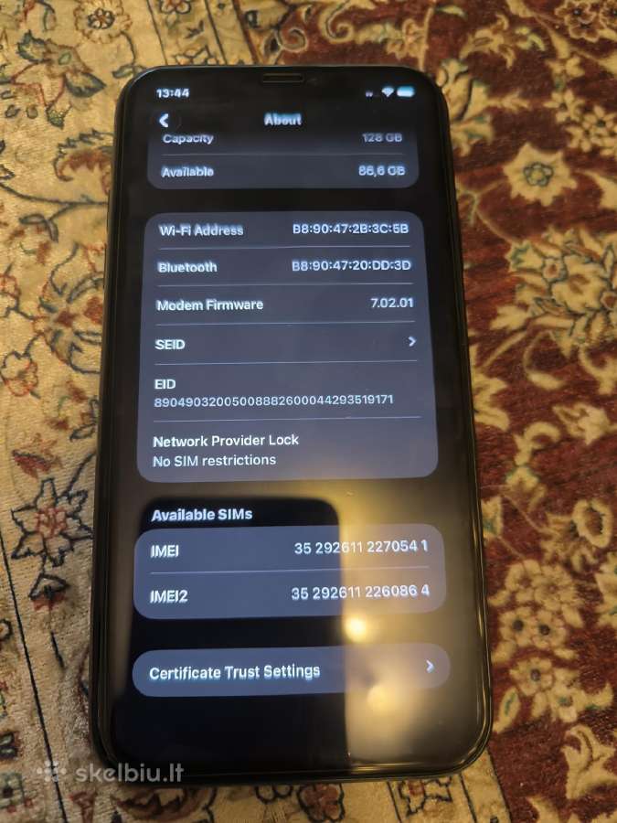 iPhone 11.128 GB - nuotraukos Nr. 3