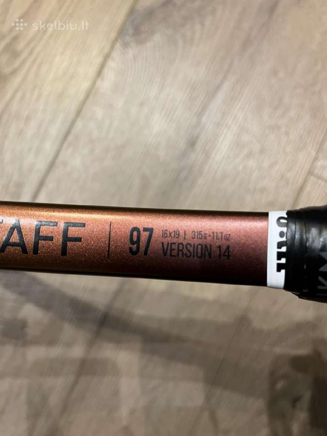 Wilson Pro Staff 97 v14 raketė - nuotraukos Nr. 3