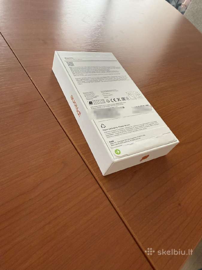 iPhone 17 Pro 256gb Cosmic Orange- naujas - nuotraukos Nr. 3