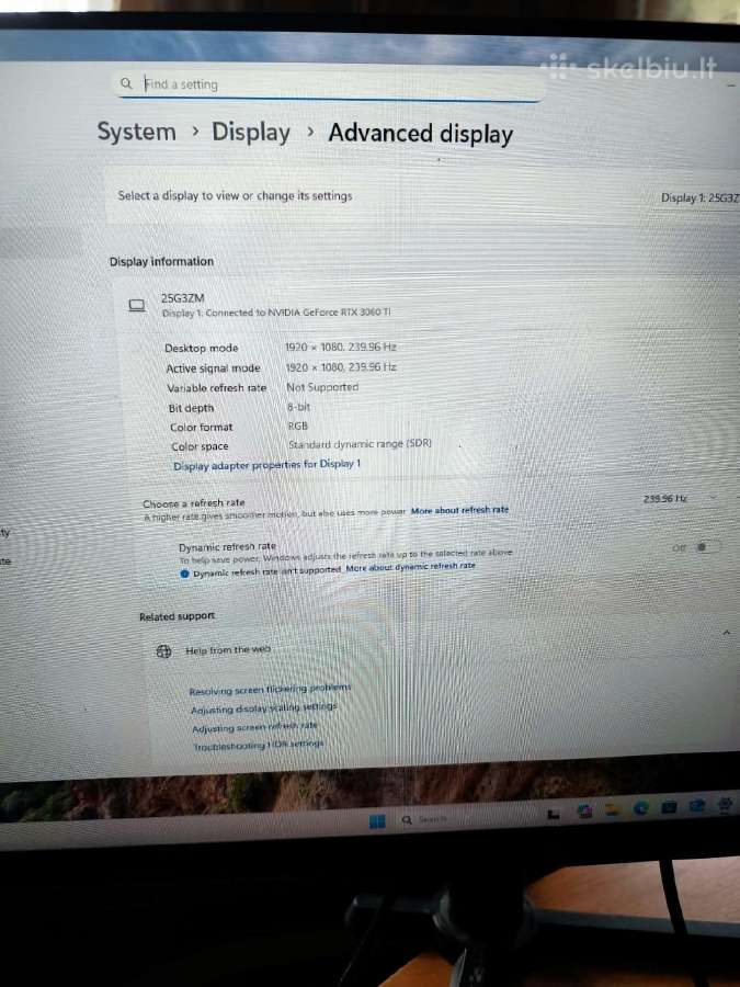 Pilnas žaidimų komplektas: (i5-12400f, Rtx 3060ti - nuotraukos Nr. 2