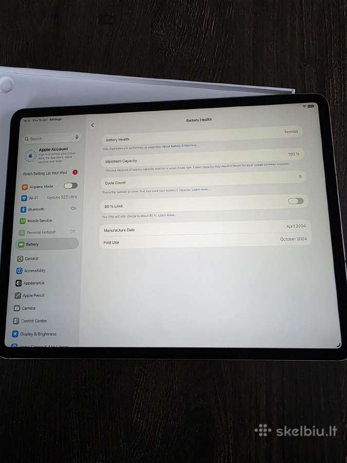 iPad air 13 M2 128 GB - nuotraukos Nr. 3