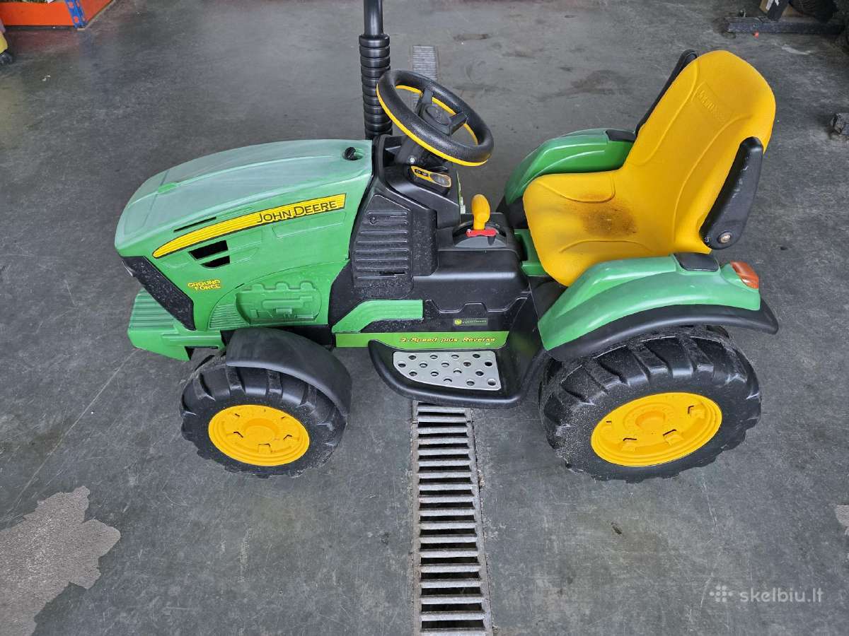 Elektromobilis Peg Perego John Deere Ground Force - nuotraukos Nr. 2