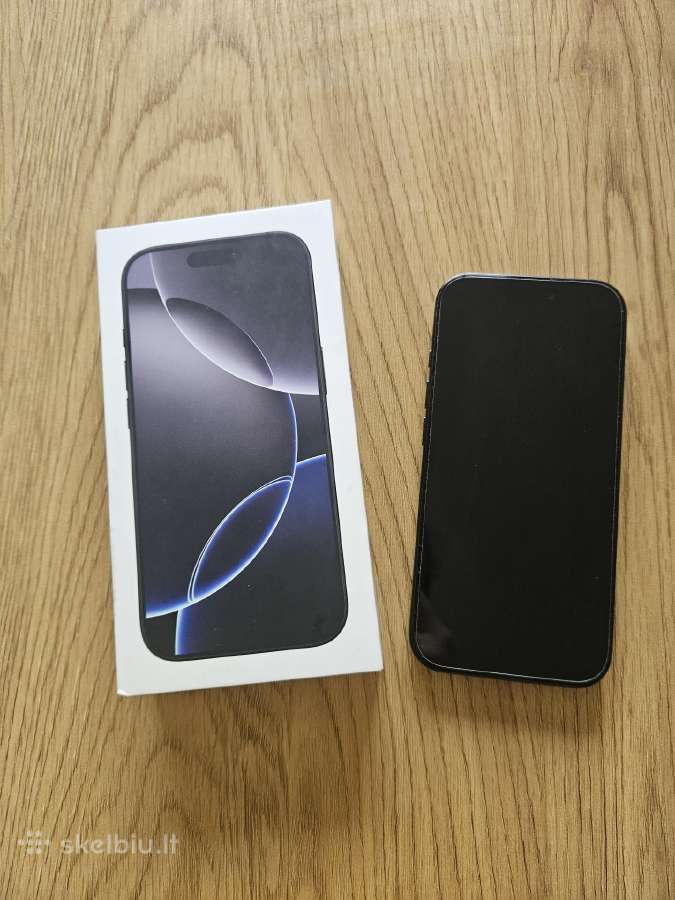 iPhone 16 Pro 256 GB su Burga dėklu - nuotraukos Nr. 2