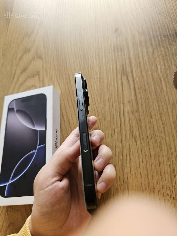 iPhone 16 Pro 256 GB su Burga dėklu - nuotraukos Nr. 7