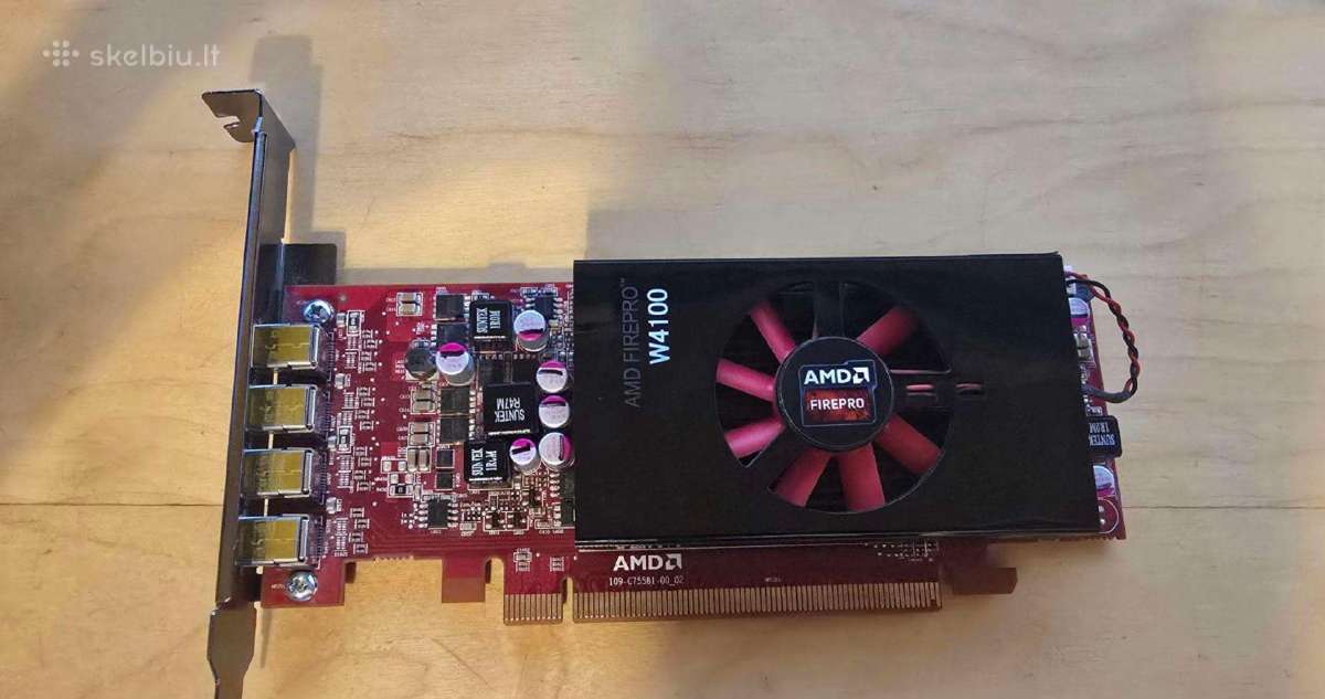 Quadro K1200 P400 P600 P1000 P2000 - kt. Amd W4100 - nuotraukos Nr. 34
