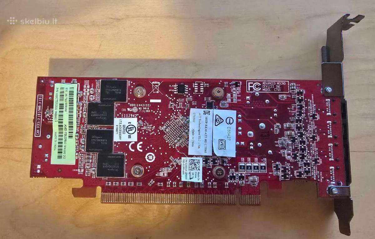 Quadro K1200 P400 P600 P1000 P2000 - kt. Amd W4100 - nuotraukos Nr. 35