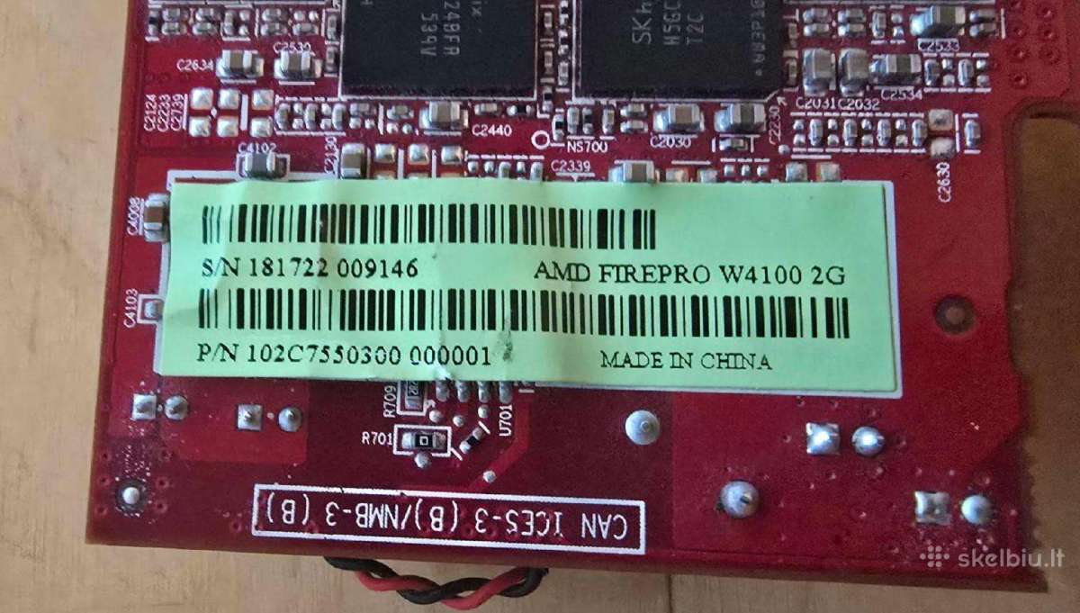 Quadro K1200 P400 P600 P1000 P2000 - kt. Amd W4100 - nuotraukos Nr. 36