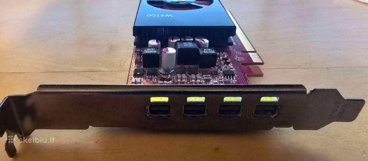 Quadro K1200 P400 P600 P1000 P2000 - kt. Amd W4100 - nuotraukos Nr. 37