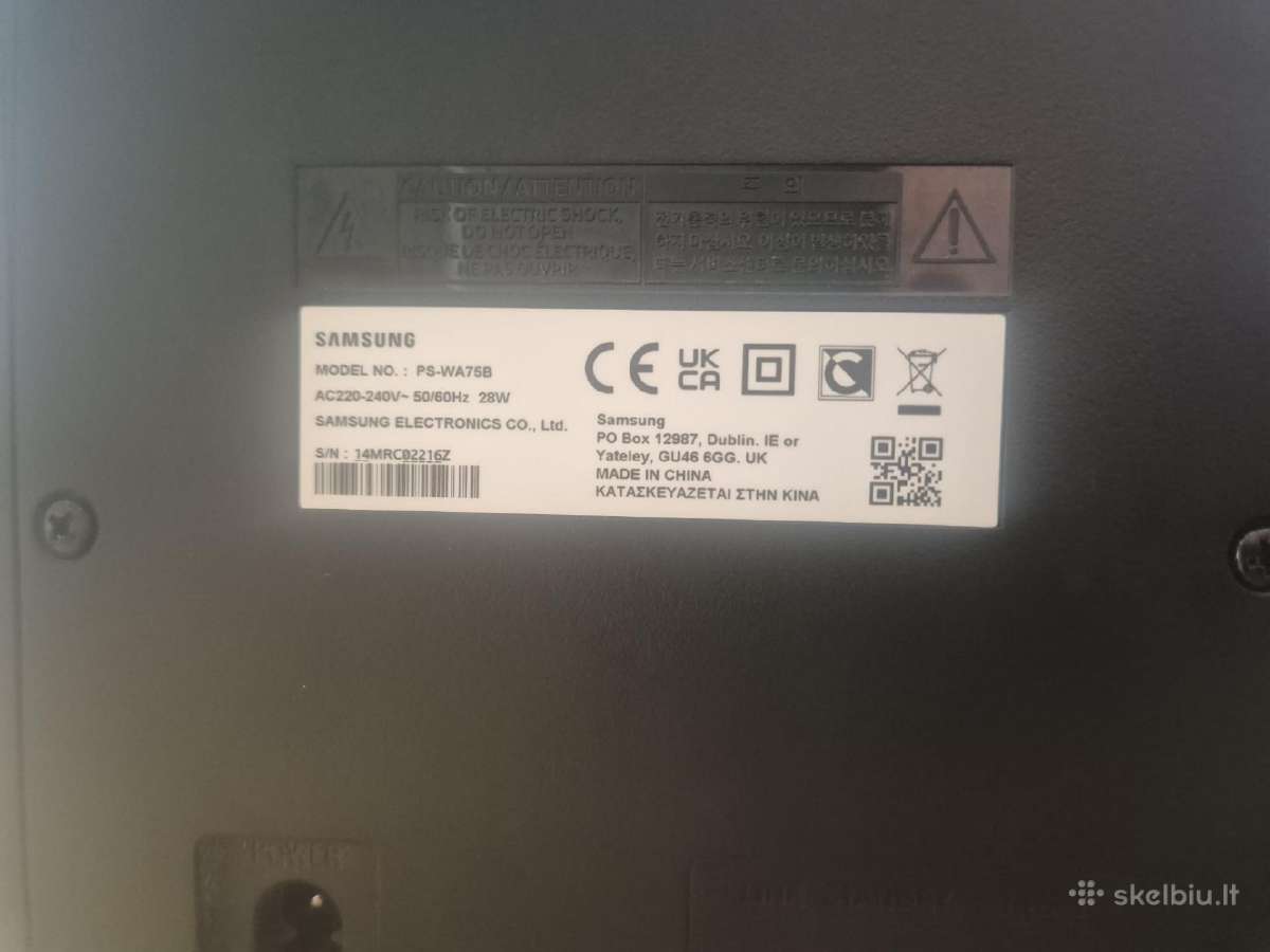 Parduodama „samsung“ garso sistema Hw-q700a - nuotraukos Nr. 3