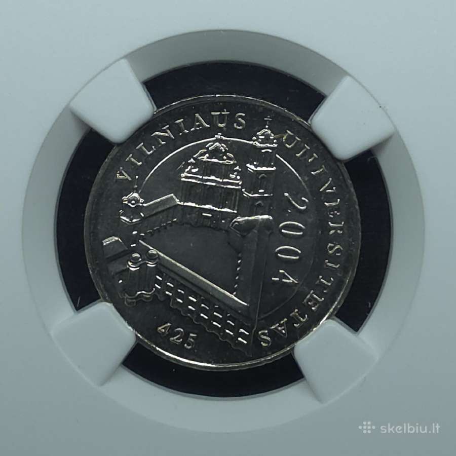 1 litas 2004 m. Ngc Ms 66 Vilniaus universitetas - nuotraukos Nr. 3