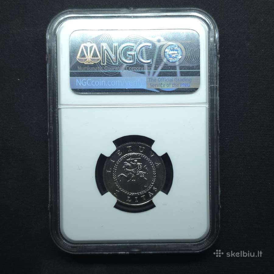 1 litas 2004 m. Ngc Ms 66 Vilniaus universitetas - nuotraukos Nr. 4