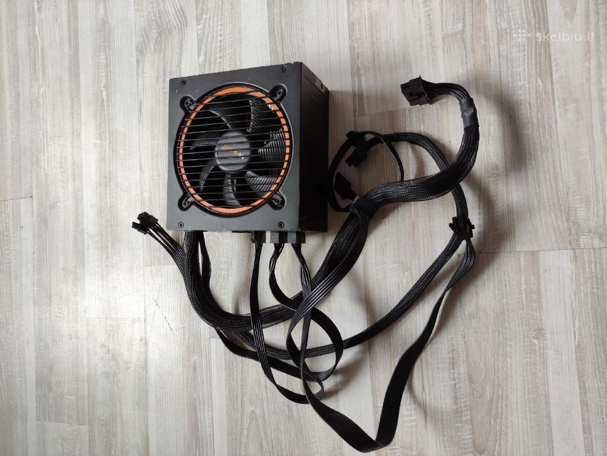 Maitinimo blokas Psu Be quiet! 500w modulinis - nuotraukos Nr. 2