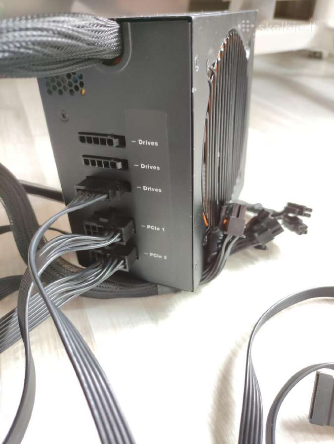 Maitinimo blokas Psu Be quiet! 500w modulinis - nuotraukos Nr. 6
