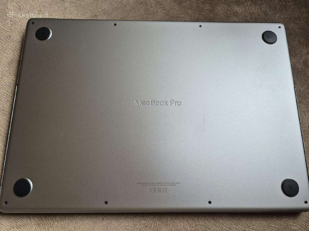 MacBook Pro 16-inch M1 32gb RAM / 512 GB SSD - nuotraukos Nr. 5