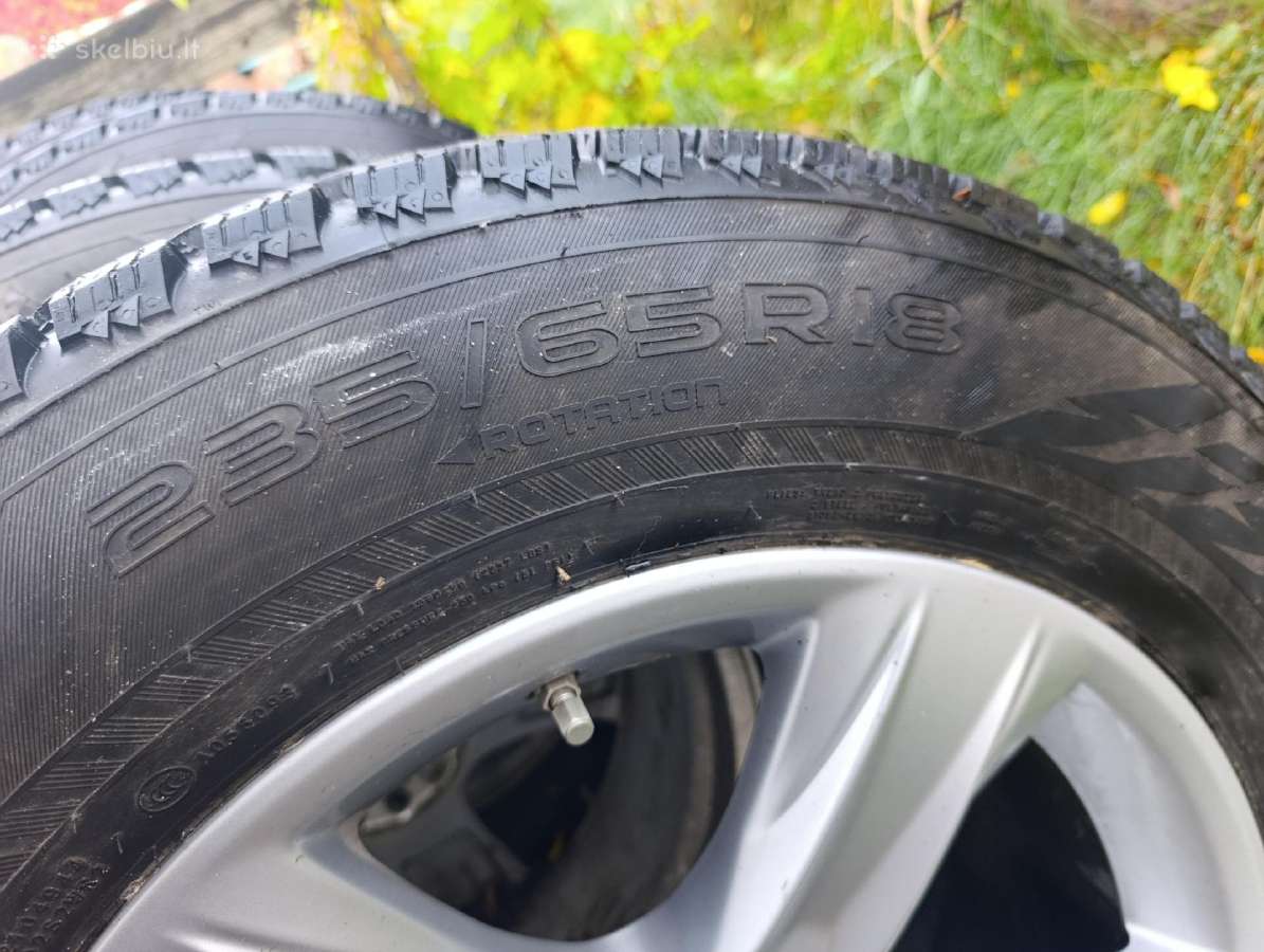 Lexus ratlankiu komplektas su žieminem padangom - nuotraukos Nr. 3