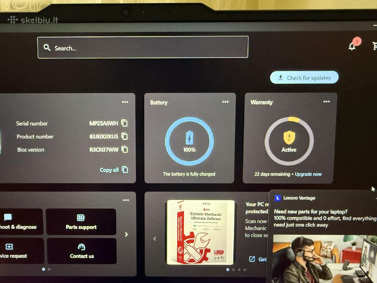 Lenovo Loq 15 Rtx 5050 - nuotraukos Nr. 7