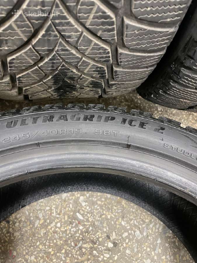 Žieminės R19 padangos Goodyear Ultragrip Ice2 - nuotraukos Nr. 2