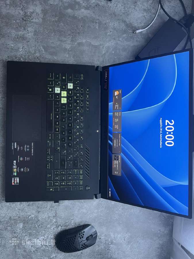 Asus Tuf Gaming A17 (3070) - nuotraukos Nr. 4
