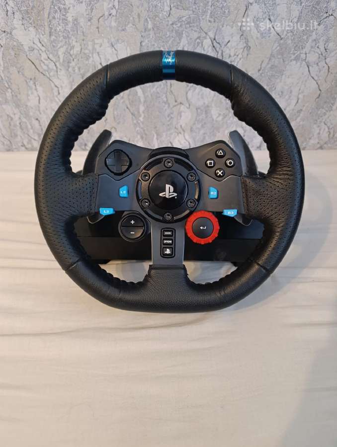 Logitech g29 vairas su pedalais - nuotraukos Nr. 7