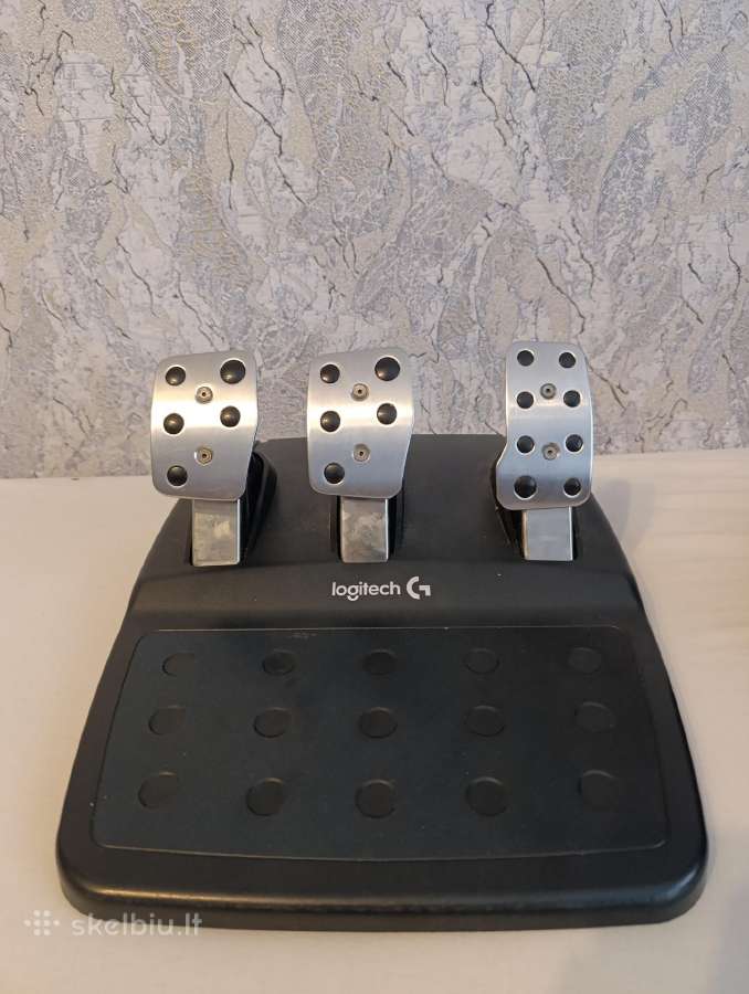 Logitech g29 vairas su pedalais - nuotraukos Nr. 8