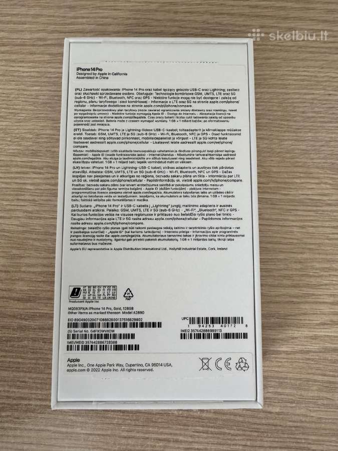 iPhone 14 Pro - nuotraukos Nr. 6