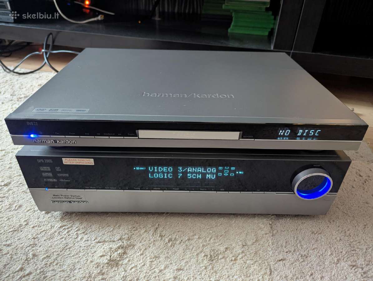 Harman Kardon Dpr 2005 ir Dvd 22 - nuotraukos Nr. 13