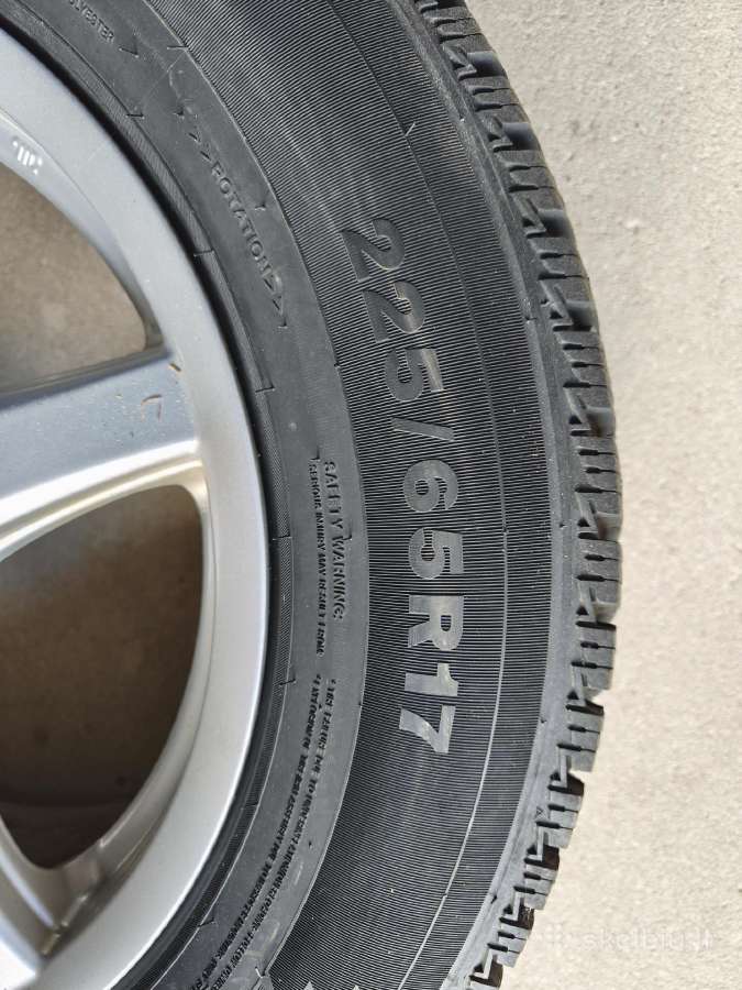 Ratlankiai su padangomis 225/65r17 - nuotraukos Nr. 4