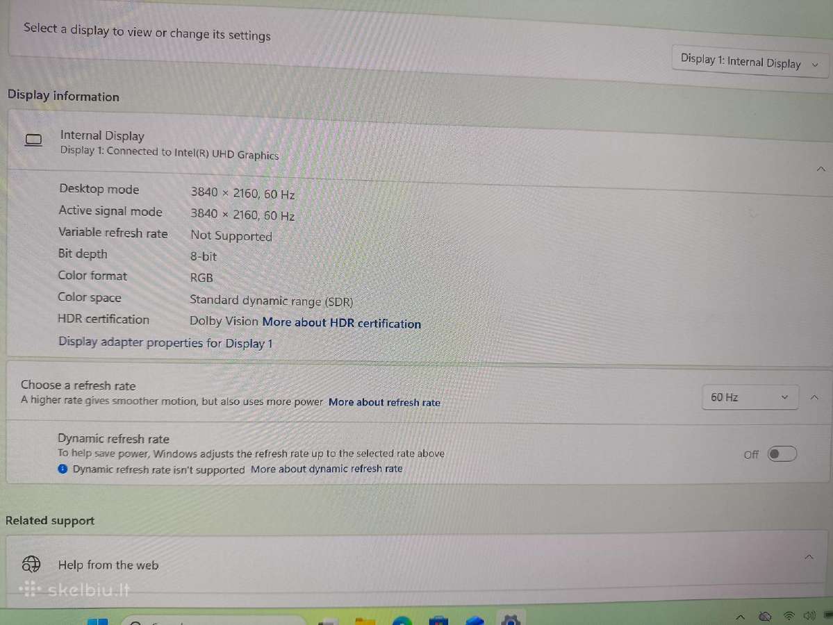 X1 Extreme Gen 3 i7-10850h 32gb 512gb Gtx 1650 Ti - nuotraukos Nr. 8
