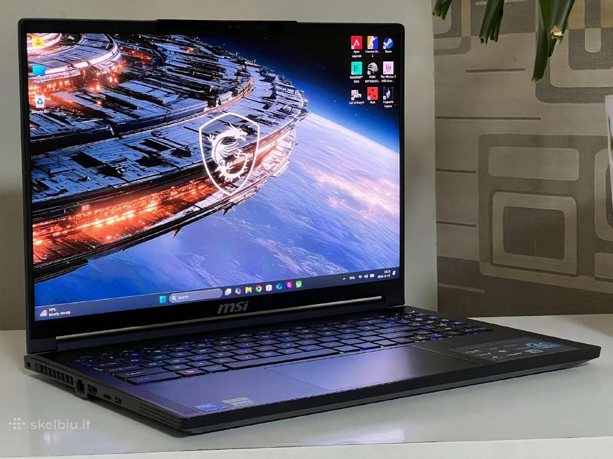 Parduodamas Msi Stealth su Rtx 4090, 4k, 32gb/2tb. - nuotraukos Nr. 2