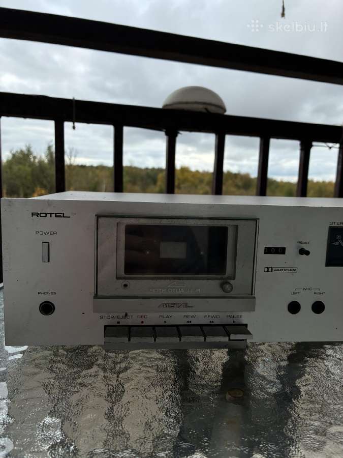 Rotel Rd-400 – vintažinis kasetinis magnetofonas - nuotraukos Nr. 2