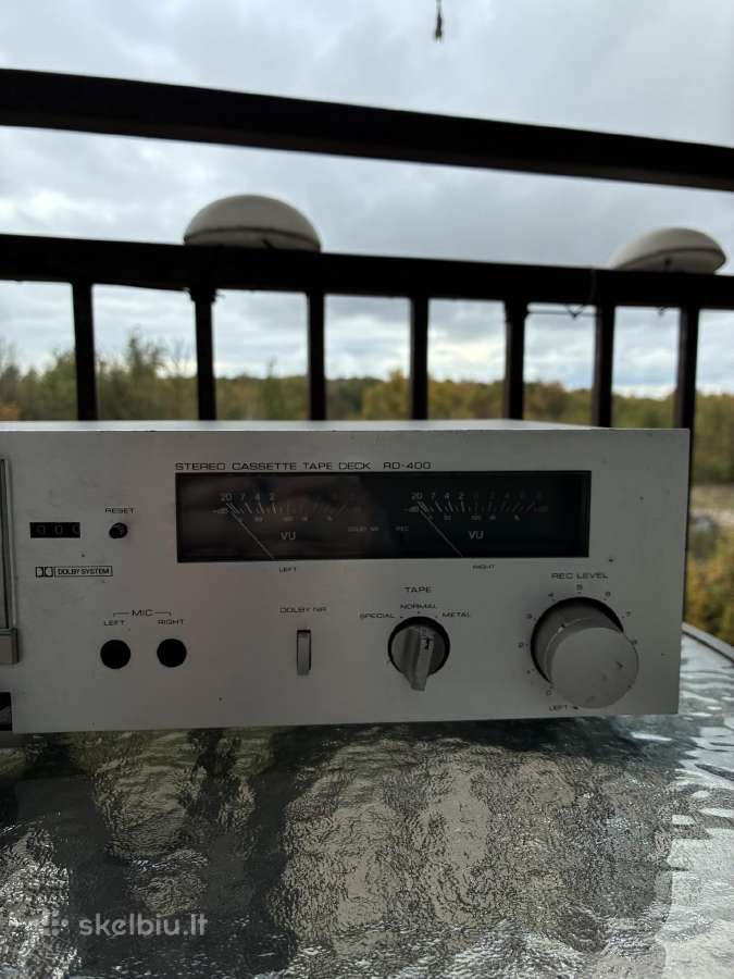Rotel Rd-400 – vintažinis kasetinis magnetofonas - nuotraukos Nr. 3
