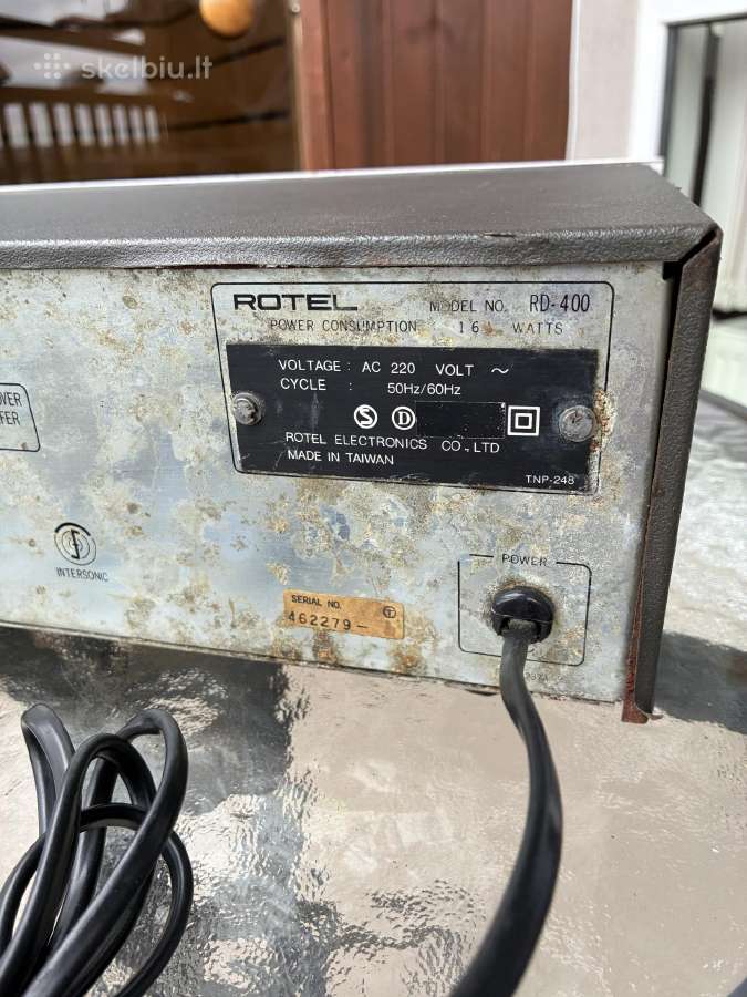 Rotel Rd-400 – vintažinis kasetinis magnetofonas - nuotraukos Nr. 7