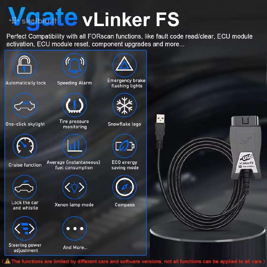 Obd Diagnostika Ford / Mazda / Lincoln / Mercury - nuotraukos Nr. 10