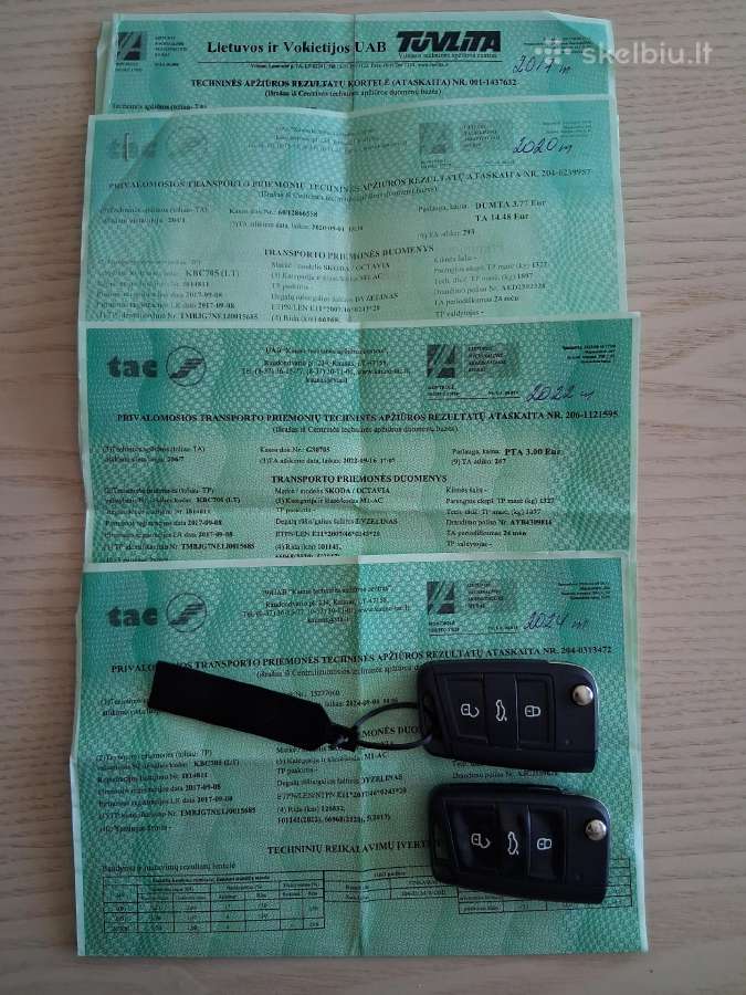 Skoda Oktavia 1,6 l, universalas - nuotraukos Nr. 13