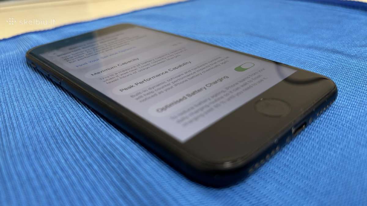 iPhone Se 64gb Midnight (2022) - nuotraukos Nr. 5