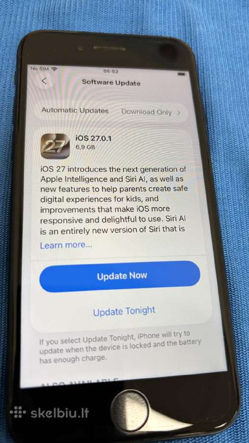 iPhone Se 64gb Midnight (2022) - nuotraukos Nr. 7
