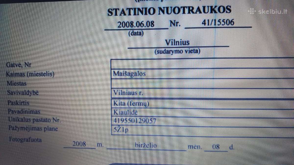 Parduodu perspektivi investicija - N. T. objektai. - nuotraukos Nr. 9