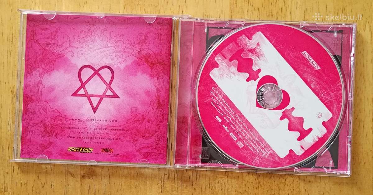 Him Razorblade romance CD - nuotraukos Nr. 3