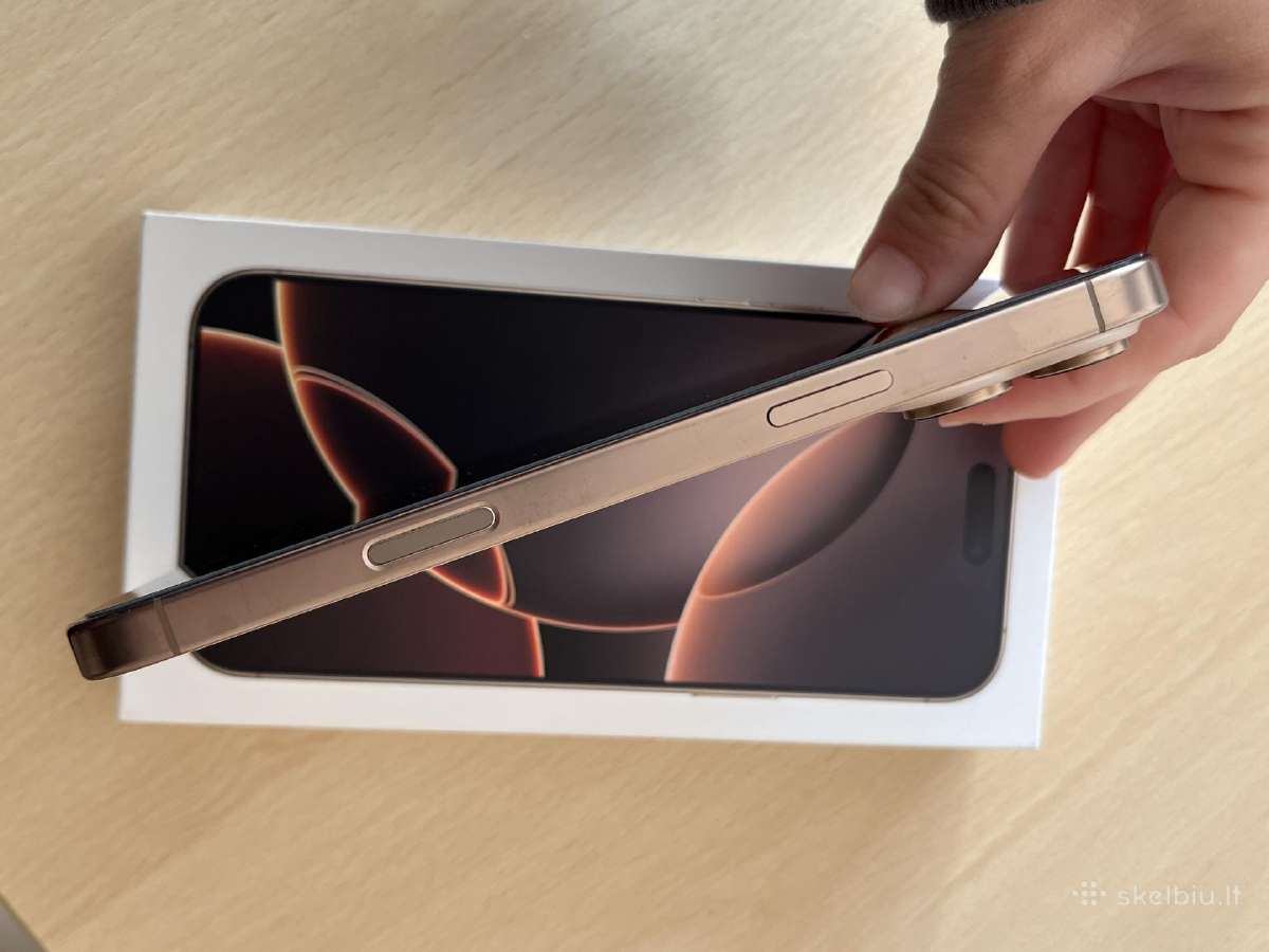 iPhone 16 pro max 256 GB Desert Titanium - nuotraukos Nr. 4