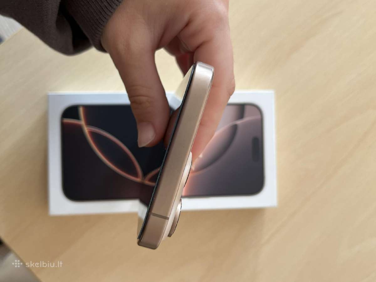 iPhone 16 pro max 256 GB Desert Titanium - nuotraukos Nr. 5