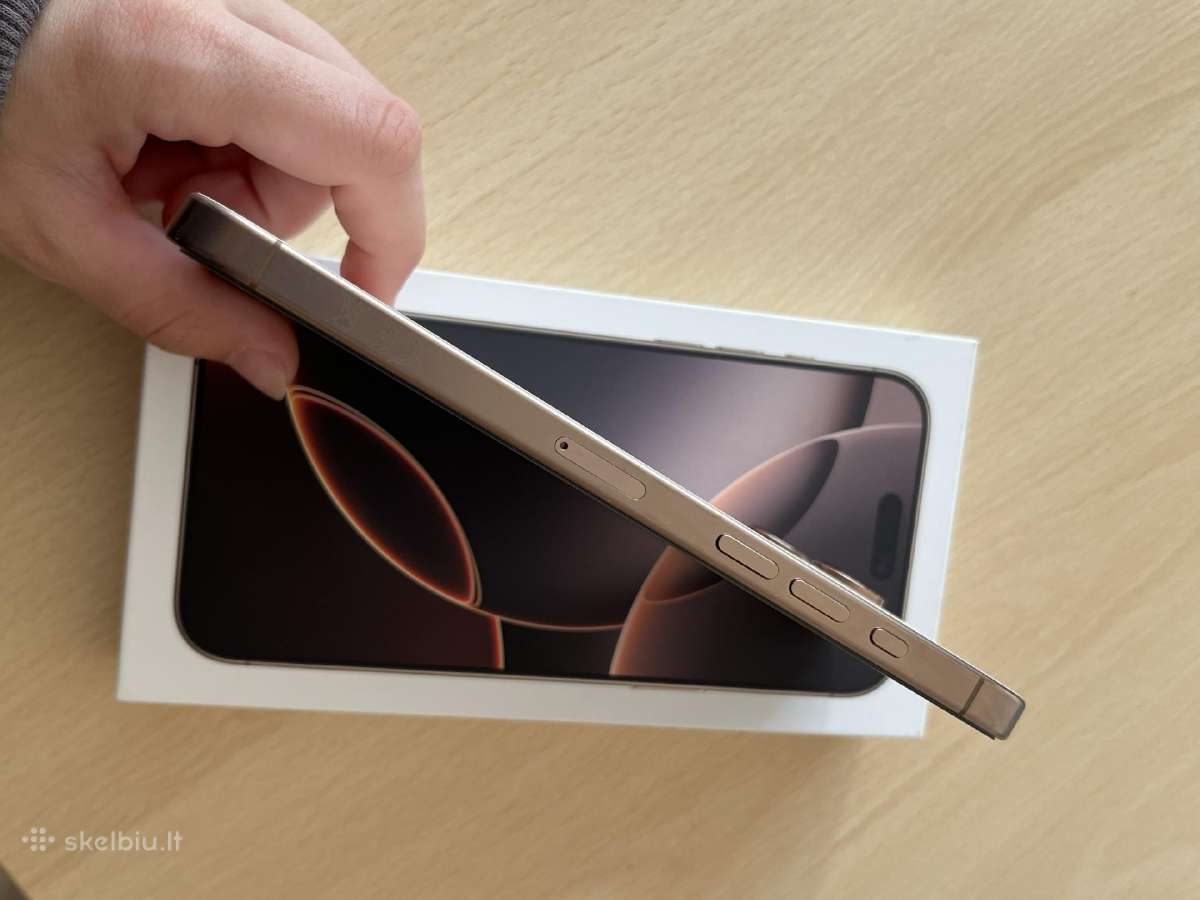 iPhone 16 pro max 256 GB Desert Titanium - nuotraukos Nr. 6