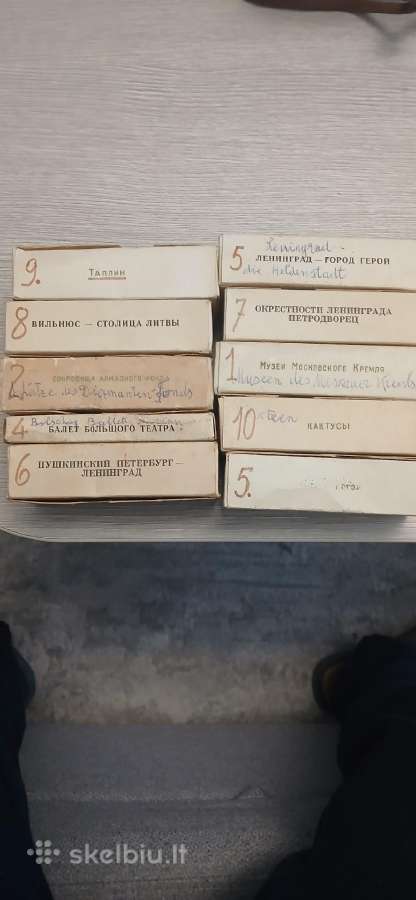 Vintažinės skaidrės iš sovietmečio. - nuotraukos Nr. 2