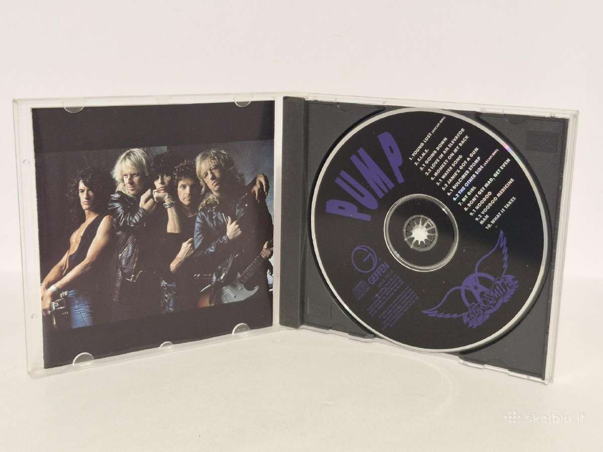 Audio CD Aerosmith – Pump - nuotraukos Nr. 2