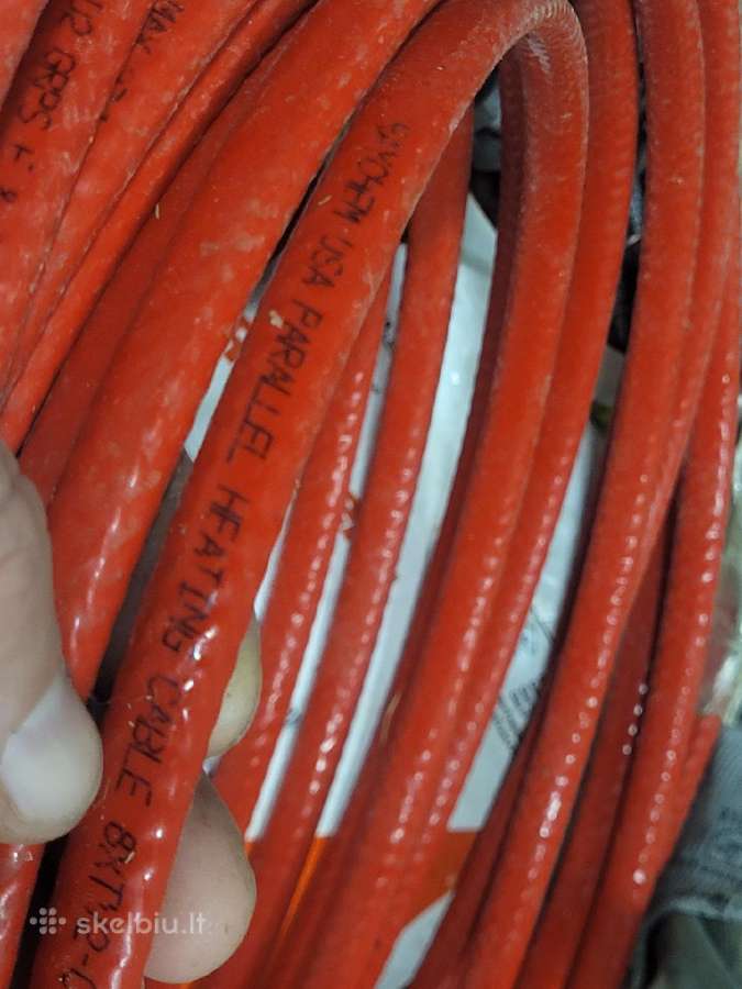Raychem šildymo kabeliai ir mova S-150 - nuotraukos Nr. 4