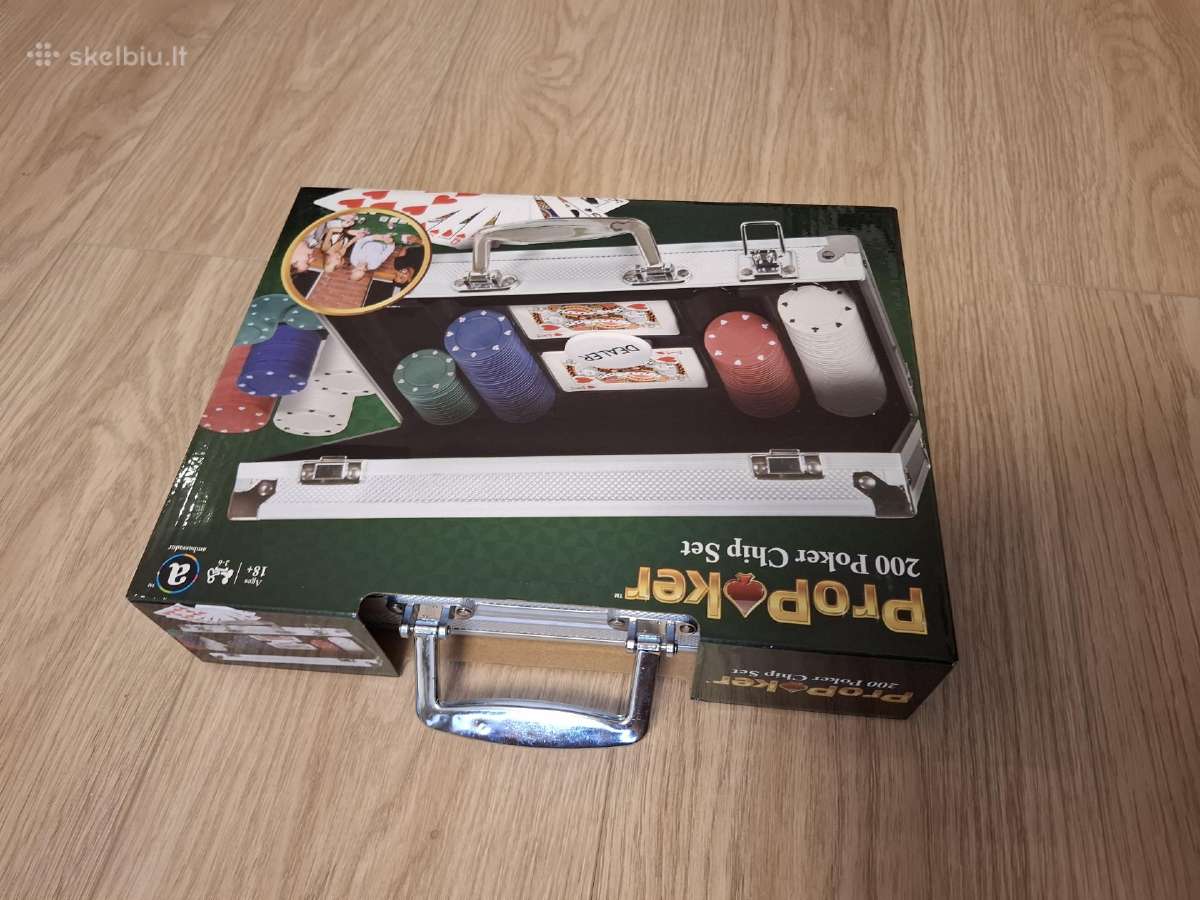Naujas pokerio rinkinys - nuotraukos Nr. 3