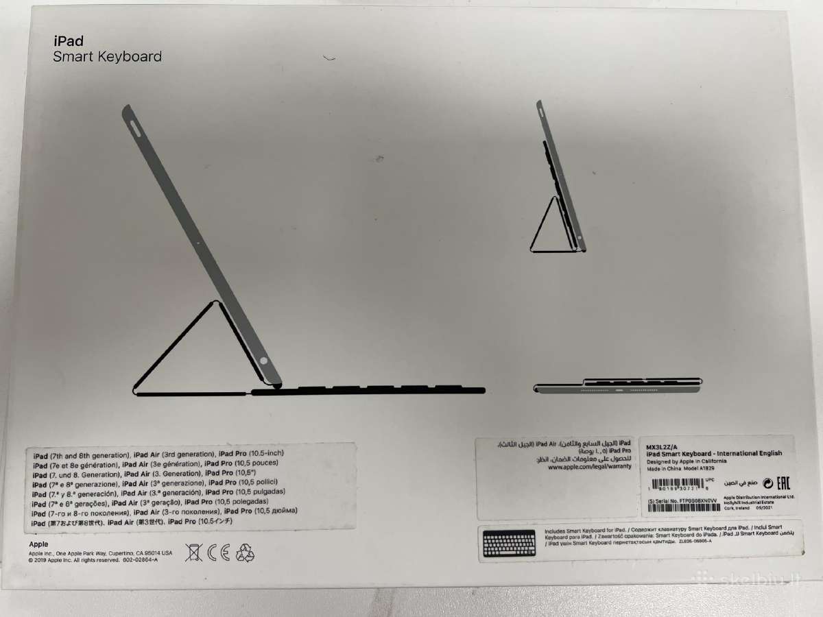 iPad Smart Keyboard - nuotraukos Nr. 5