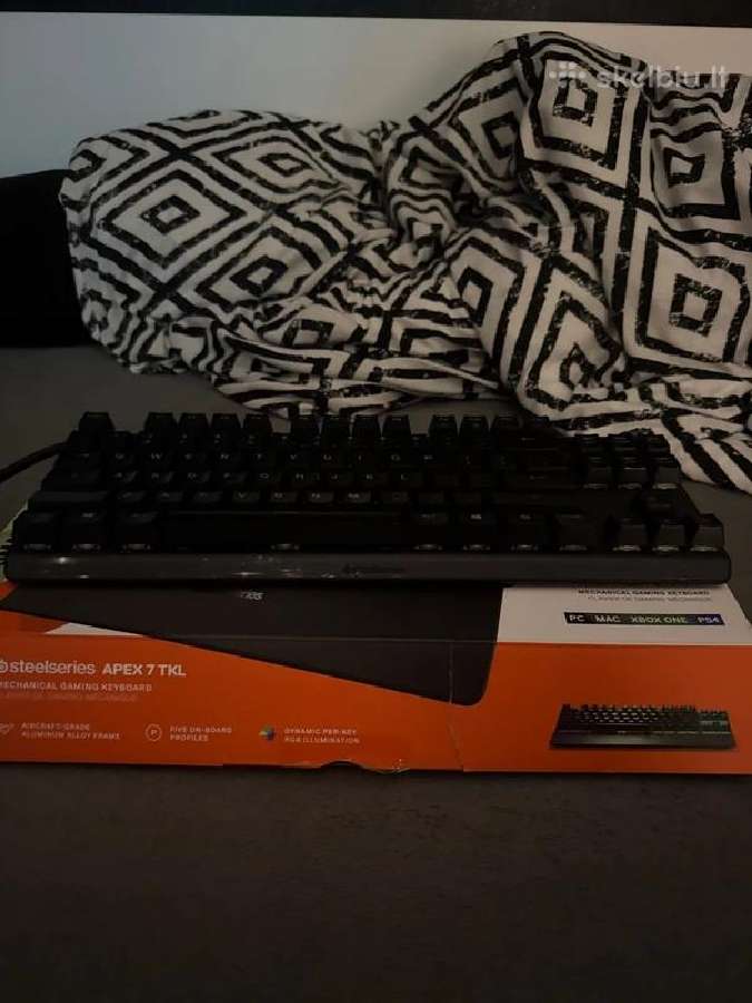 Steelseries Apex 7 Tkl mechaninė klaviatūra - nuotraukos Nr. 2